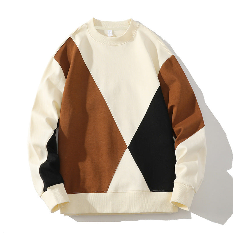Men's Round Neck Sweater Long Sleeve