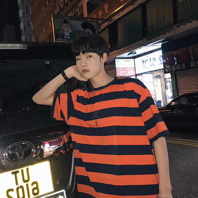 Short Sleeve T-shirt All-match Loose Round Neck