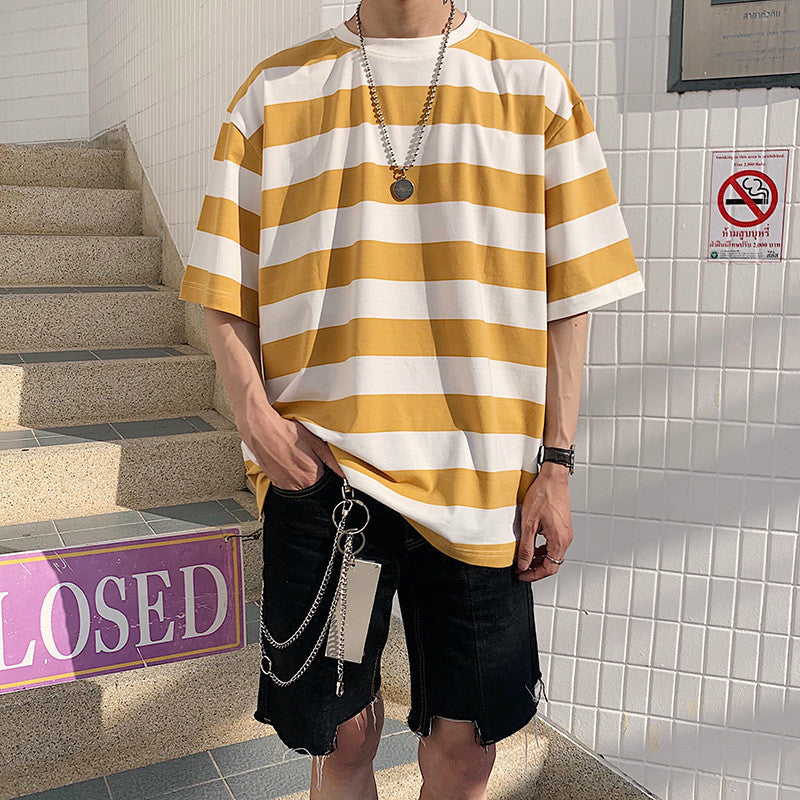 Short Sleeve T-shirt All-match Loose Round Neck