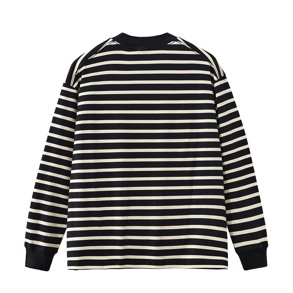 Men's Pure Cotton Long-sleeved T-shirt