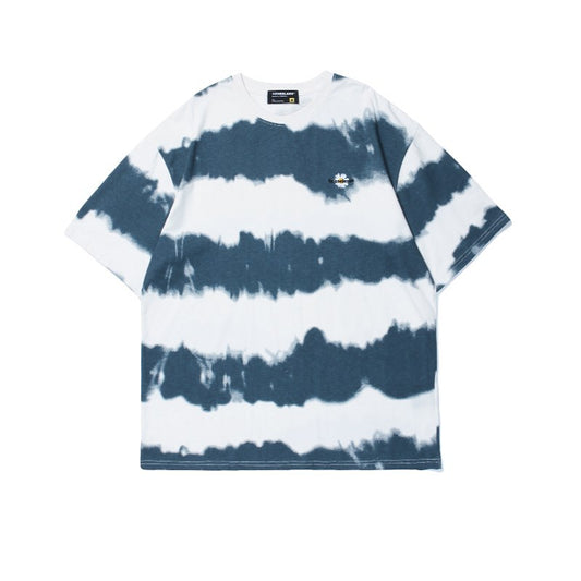 Retro Casual Loose Round Neck Half Sleeve T-shirt