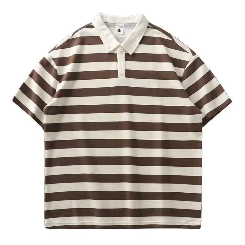 Fashionable All Match Lapel T-shirt