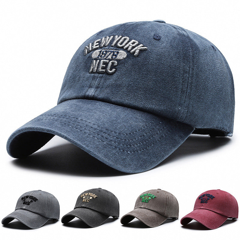 Three-dimensional Letter Cap Men