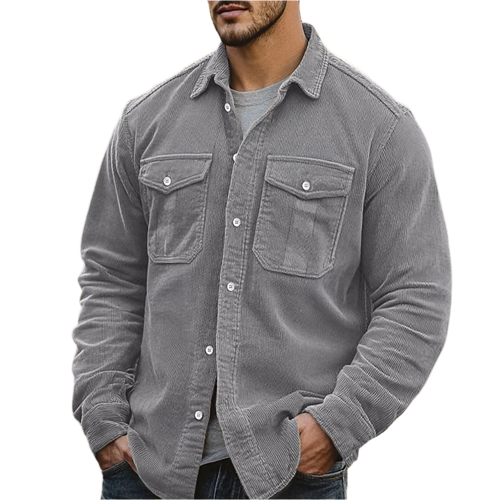 Men's Casual Shirt Lamp Wick