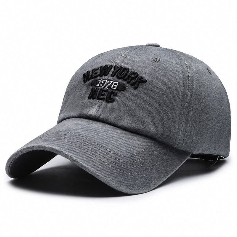 Three-dimensional Letter Cap Men