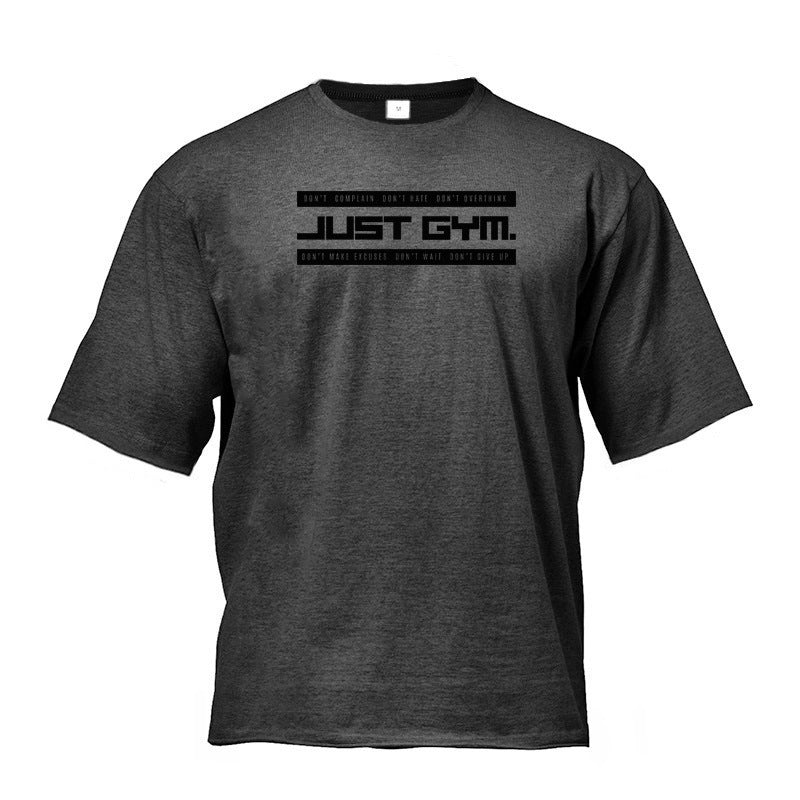 point Sleeve Style Bodybuilding Sports Tshirt Round Neck Bottoming Shirt