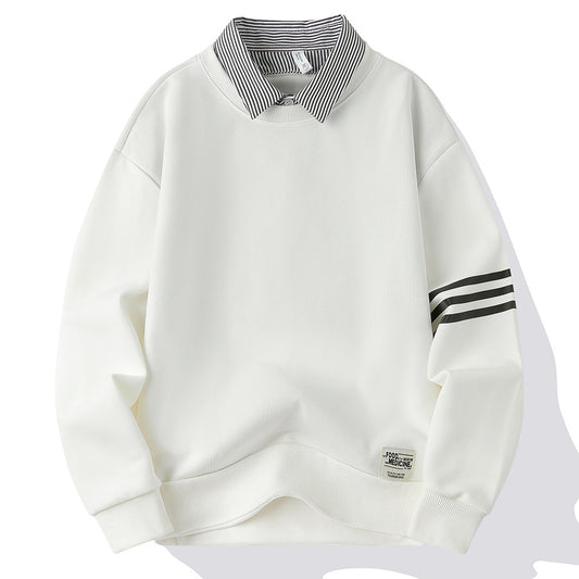 Sweaters Fleece-lined Casual Trendy Simple