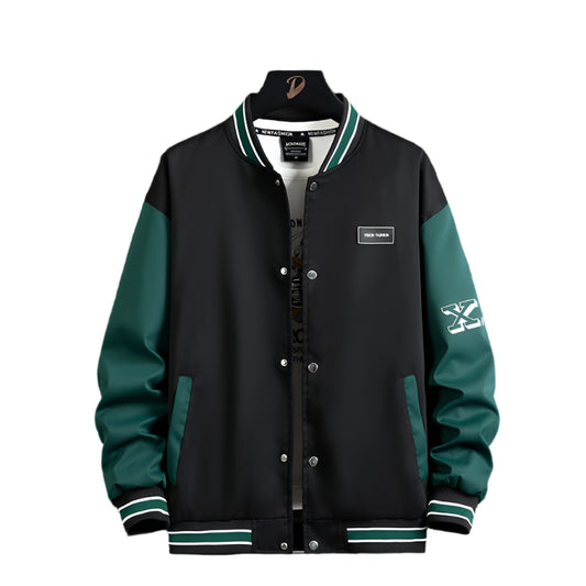 Hong Kong Style Pu Shuai Leisure Couple Coat