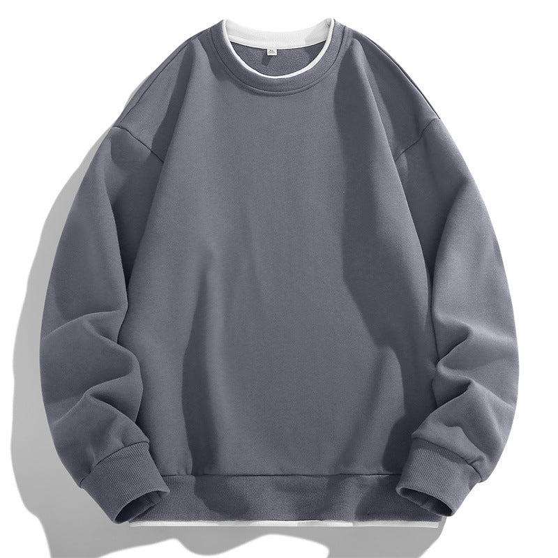 Men's Simple Casual Loose Round Neck Sweater