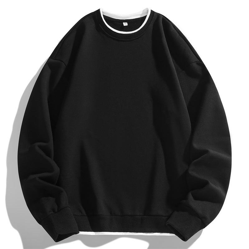 Men's Simple Casual Loose Round Neck Sweater