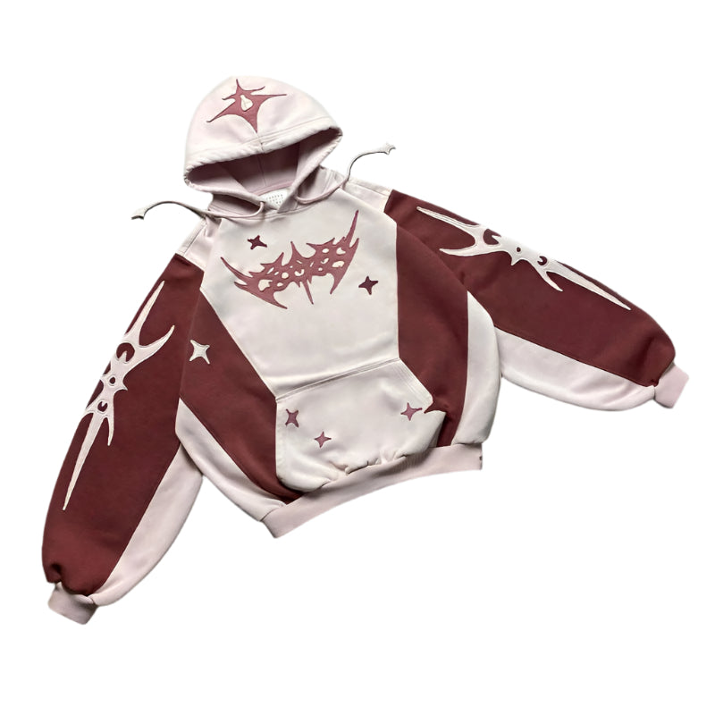Fashionable Autumn Printed Pullover Hoodie