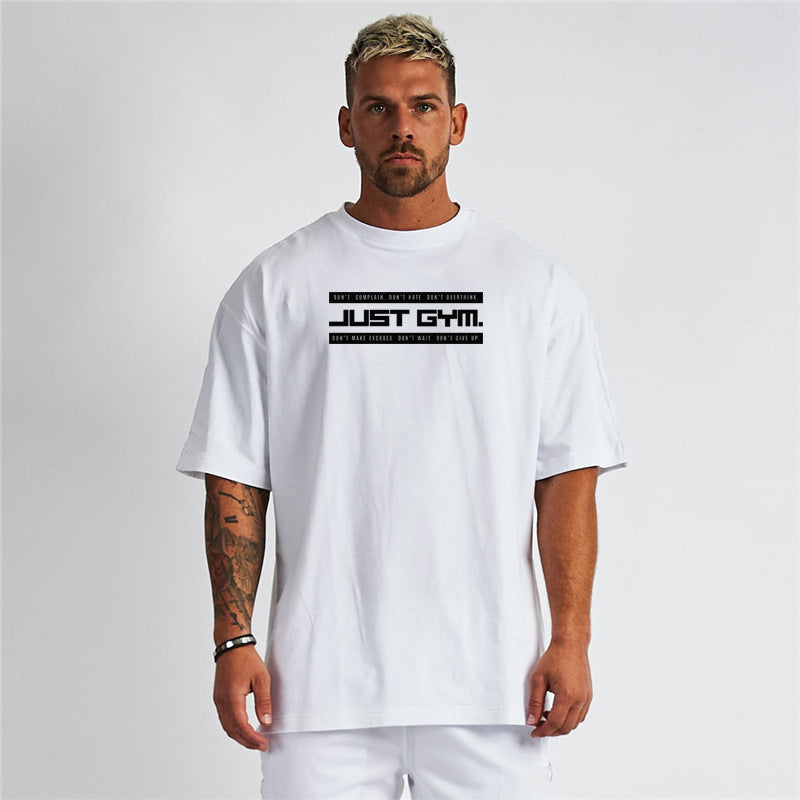 point Sleeve Style Bodybuilding Sports Tshirt Round Neck Bottoming Shirt