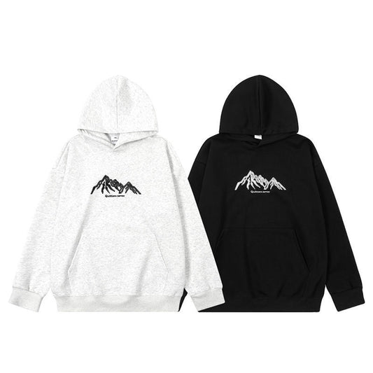 Long-sleeved Hooded  Sweater