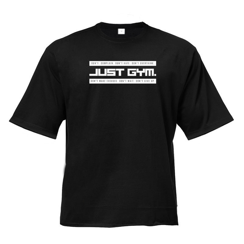 point Sleeve Style Bodybuilding Sports Tshirt Round Neck Bottoming Shirt