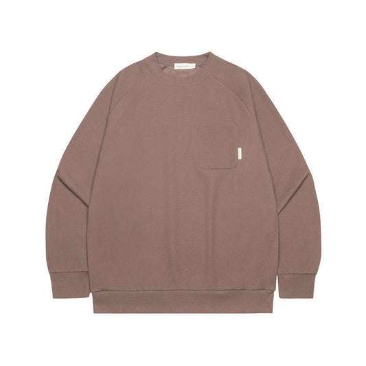 Simple, Loose And Versatile Round Neck Sweater Base Shirt